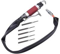 Lima Pneumatica, Sega per Corpo di Lima Alternativa Ad Aria, Lima per Sega Ad Aria per Macchina Alternativa, Levigatura Lucidatura Levigatura Strumenti con 20 Lime per Il Taglio di Legno E