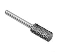 Lima rotante in carburo da 6 mm, utensile da taglio per smussatura efficace e lavorazione rotonda di vari metalli (12 mm)