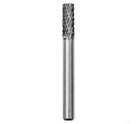 Lima rotante in carburo da 6 mm, utensile da taglio per smussatura efficace e lavorazione rotonda di vari metalli (6 mm)