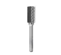 Lima rotante in carburo for smerigliatrice in acciaio al tungsteno, fresa a testa sferica cilindrica, rettifica di metalli, incisione, scanalatura singola e doppia(C,0616M06)