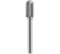 Lima rotativa hm cilindrica standard punta sferica 16x25 gambo 6 Fervi c16sc6