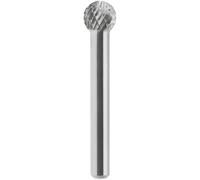 Lima rotativa hm sferica incrociato 16x14.4 mm gambo 6 Fervi d16dc6