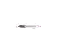 Beta 426MD/FA8 - Lime rotative in metallo duro taglio incrociato hm6