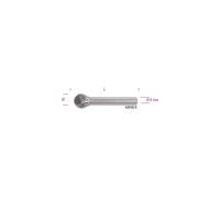 LIMA ROTATIVE IN METALLO DURO TAGLIO INCROCIATO HM6 MM 8 ART. 426MD/S8