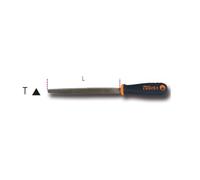 LIMA TRIANGOLARE A TAGLIO DOLCE 6" 150 MM CON IMPUGNATURA 1719BMX6/T