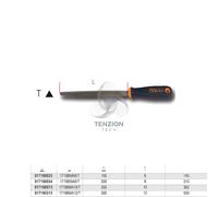 Beta 1719BMA8/T - Lime triangolari a taglio mezzodolce, con impugnatura