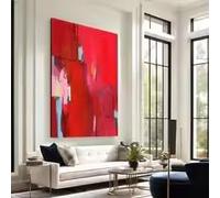 LIMAIDUO Dipinto astratto disegnato su tela, arte moderna da parete per la casa, quadro con linee dorate, grande murale per l'arredamento del soggiorno (80x120 cm/cornice interna)