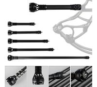 limaity Stabilizzatore per Arco 6/8/10/12/24 Pollici Barra di Equilibrio per Tiro con L'Arco Compound Arco Assorbitore in Carbonio per La Caccia con L'Arco Tiro con L'Arco (10 Pollici)