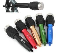 limaity Stabilizzatore per Arco da Tiro con Barra di Equilibrio E Contrappeso Rimovibile, Sfera di Assorbimento in Gomma, Smorzatore per Arco Ricurvo/Arco Compound (Tipo 2, Nero)