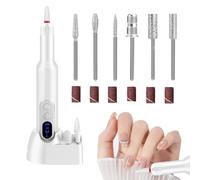 Limatrice Elettrica Per Unghie - Limatrice Con Vibrazioni Ridotte E Tre Velocità - Strumento Portatile Silenzioso Per Manicure Modellazione Rifinitura Intaglio Lucidatura