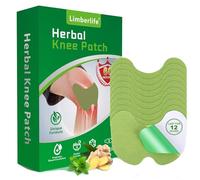 Limberlife Cerotti Antidolorifici per il Ginocchio, 60 Pezzi Cerotti per Alleviare il Dolore, Cerotti a Base di Erbe per Alleviare i Dolori Muscolari del Collo e Della Spalla