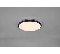 LIMBUS PLAFONIERA LED 20,5W 2300lm, 3000K BORDO NERO CON DIMMERAZIONE CON INTERRUTTORE D.35CM