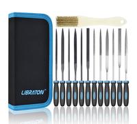 LIBRATON Lime ad Ago, Set di Lime, Lime Diamantate 13 Pezzi, per Modellare, Set di Mini Lime per Limare Metallo, Legno, Plastic
