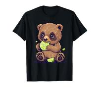 Lime Bear Animal Art Lime Fruit Artwork Fruit Fruit Amanti degli animali Maglietta