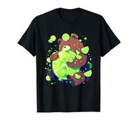 Lime Bear Colorato Lime Fruit Natura Orso Amante Animale Art Maglietta