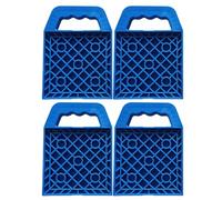 Lime De Nivelage Pour Camping-car, Blocs Aplanisseurs Robusti Di 4 Antidérapants Multi-angles | Stabilisateurs Portables Pour Caravane, Stationnement Extérieur, Plage, Voyage Pique-nique Randonn