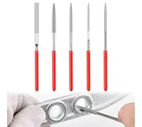 Lime Diamantate, Set di Lime diamantate, 5 Pezzi Set di Lime e Raspe per Legno, Lime Ad Ago Diamantate Set, Lima Diamantata Set, Mini Lime con Aghi Diamantati, Mini Diamond Files