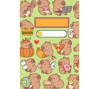 Lime Green Capybara Notebook: Perfect for Animal Lovers & Fans of Capybaras: A Fun, Adorable Journal with a Green Capybara Design for Writing, Doodling, and Planning
