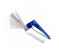 Lime In Metallo Con Manico Lungo In 13 Misure Adatte Per Realizzare E Lucidare Ponti E Dadi Per Chitarra Guitar Making Tools(Box)