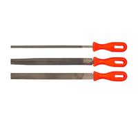 TOP TOOLS - Set 3 Lime Per Ferro Rettangolare Tonda Mezzatonda Assortimento Hobby - SPEDIZIONE GRATUITA