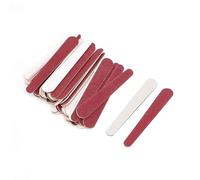 Lime per unghie monouso Mini lime smeriglio a doppia faccia Strumenti per manicure e pedicure 7,8x1,2x0,1 cm 50 pezzi Lime per unghie Lime per unghie monouso alla rinfusa Lime per unghie a doppia facc