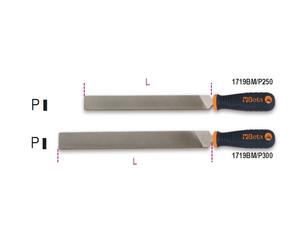 Lime Piatte Beta 1719BMB/P A Taglio Universale Impugnatura da 250 a 300 mm