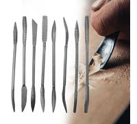 Lime Riffler Grosse Mini Set di lime per raspa in legno intaglio comodo