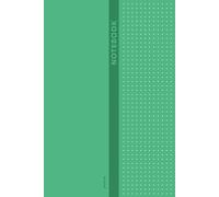 Lime Spirit Notebook : 5x5mm Dot Grid, 96 Pages with Numbered Pages & Customizable Table of Contents (6x9 inches / 15.24 x 22.86 cm)