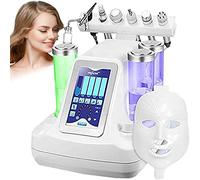 LIMEIDM 8 in 1 Cura del Viso Macchina, Vuoto Pulizia del Viso Hydro Water Oxygen Macchina Jet Peel Idrofacciale Professionale Facciale Spruzzatore Idratante Ringiovanimento della Pelle Anti età