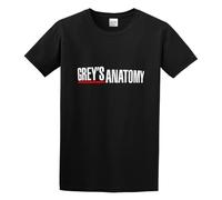Limeiren AnnelanoGrey'S Anatomy Unisex 100% Cotton Short-Sleeve T-Shirts Black XL