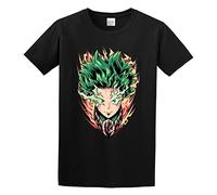 Limeiren Deku Awakening Unisex 100% Cotton Short-Sleeve T-Shirts Black M
