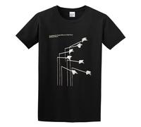 Limeiren Modest Mouse Good News for People Unisex 100% Cotton Short-Sleeve T-Shirts Black XL