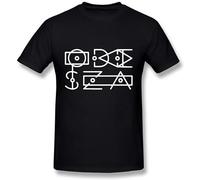 Limeiren Odesza Logo Unisex 100% Cotton Short-Sleeve T-Shirts Black XXL