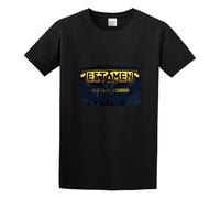 Limeiren Testament Dark Roots of Earth Unisex 100% Cotton Short-Sleeve T-Shirts Black XXXL