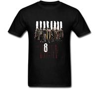 Limeiren The Oscars The Hateful Eight Academy Award Best Original Score 2 Unisex 100% Cotton Short-Sleeve T-Shirts Black L