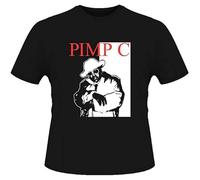 Limeiren World Star Hiphop Pimp C UGK Underground Kingz Hip Hop Rap Unisex 100% Cotton Short-Sleeve T-Shirts Black S
