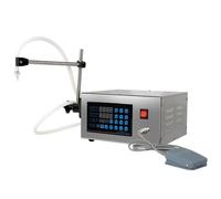 LIMENQIN Macchina Riempitrice di Liquidi GFK280, Riempitrice di Bottiglie Automatica con Controllo Digitale da 5-3500 Ml, for Olio Cosmetico Bevande, Oli Essenziali