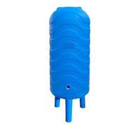 LIMENQIN Serbatoio a Pressione in PE per Pompa da Pozzo, Serbatoio Commerciale per Pressione dell'Acqua, Contenitori Accumulatori per Lo Stoccaggio dell'Acqua per Giardino(300L/79.2Gal(140x50cm))