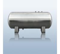 LIMENQIN Serbatoio a Pressione per Acqua Orizzontale per Pompa da Pozzo, Serbatoi di Stoccaggio dell'Acqua Pressurizzati in Acciaio Inossidabile, per Giardini, Fattorie(200L/52.8Gal)