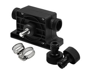 LIMEOW 1 Set Trapano Pompa Travaso Liquidi Pompa Aspira Svuota Piscina Pompa per Piscina per Motori Diesel Alimentati a Idrogeno, Acqua Liquida, Benzina, ecc, Max 3500 Giri/Min