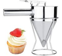 Limeow Siringa per Dolci e Cioccolato - Imbuto Dispenser per Pancake, Salsa e Crema - Accessori da Forno per Pasticceria