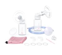 Limerick ComforTouch, kit completo per tiralatte standard Comfort & Joy, include 2 coppette in silicone, 2 biberon senza BPA, 4 guarnizioni in silicone e filtro da 1 micron con tubo senza DEHP