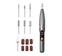 Limette Elettrico Per Unghie - 15000 RPM Set di Levigatrice per Manicure,Macchina per Lucidare le Unghie,per Spa Salone Casa Viaggio Campeggio Pedicure Manicure