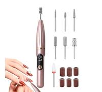 Limette Elettrico Per Unghie - Kit Trapano Elettrico 15000 RPM - Macchina Per Lucidare E Limgare Unghie - per Spa Salone Casa Viaggio Campeggio Pedicure Manicure