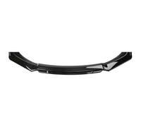 LIMIMIKAIXIN Auto Spoiler Anteriore per Ford Puma ST-Line 2019+, Frontali Labbro Paraurti Splitter Diffusore Protezione ABS Kit Carrozzeria Accessori,A-Black