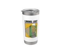 Liminal perso consuma l'umorismo statico del distributore automatico del limbo Bicchiere termico in acciaio inox doppia parete