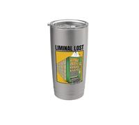 Liminal perso consuma l'umorismo statico del distributore automatico del limbo Bicchiere termico in acciaio inox doppia parete