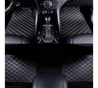 LIMINFACAI Tappetini in Pelle per Auto per VW Tiguan II Allspace (Facelift 2021) 2021 2022 2023 2024-, Personalizzati Moquette su Misura Abitacolo Antiscivolo Impermeabili Tappeti,A/Black