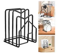 LIMITADA Tavolo da Taglio Rack di Stoccaggio Porta Tagliere Verticale in Metallo Supporto per Coperchi di Pentole Porta Coperchi Pentole Salvaspazio Organizzatore per Coperchi