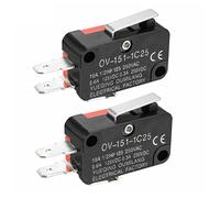 Limitare l'interruttore 1 0pcs V-151-1C25 15A Pulsante a spinta dell'interruttore micro -limite Spdt Interruttore di inching momentaneo snap, interruttore viaggio